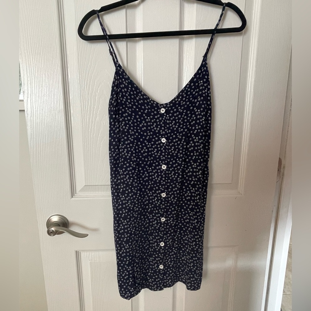 Forever 21 button up floral dress
